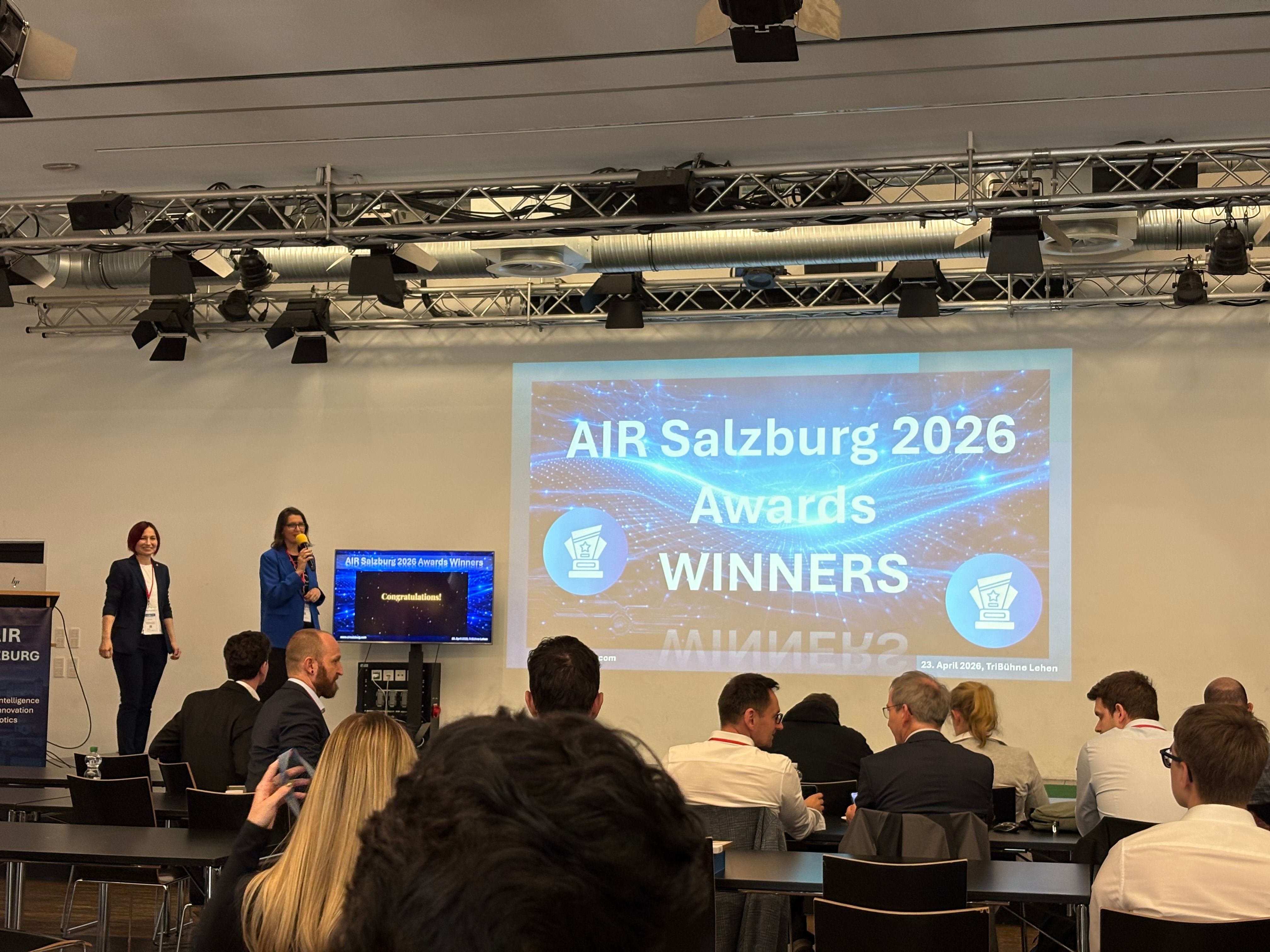 Beginn der Preisverleihung