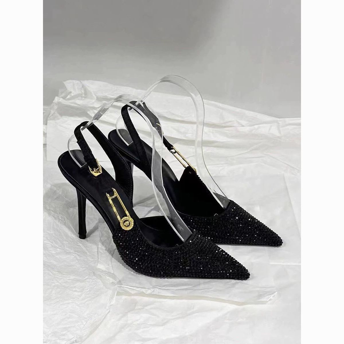 Midnight Starlight Slingbacks