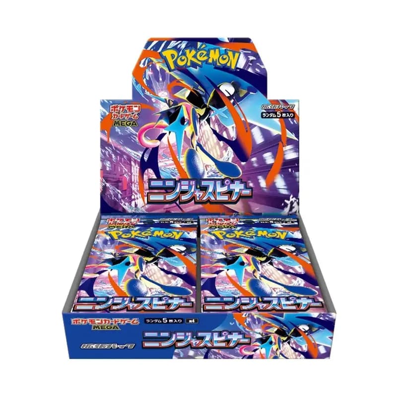 Ninja Spinner M4 Booster Box – Pokemon Card Game Japanese $60/€51/£44