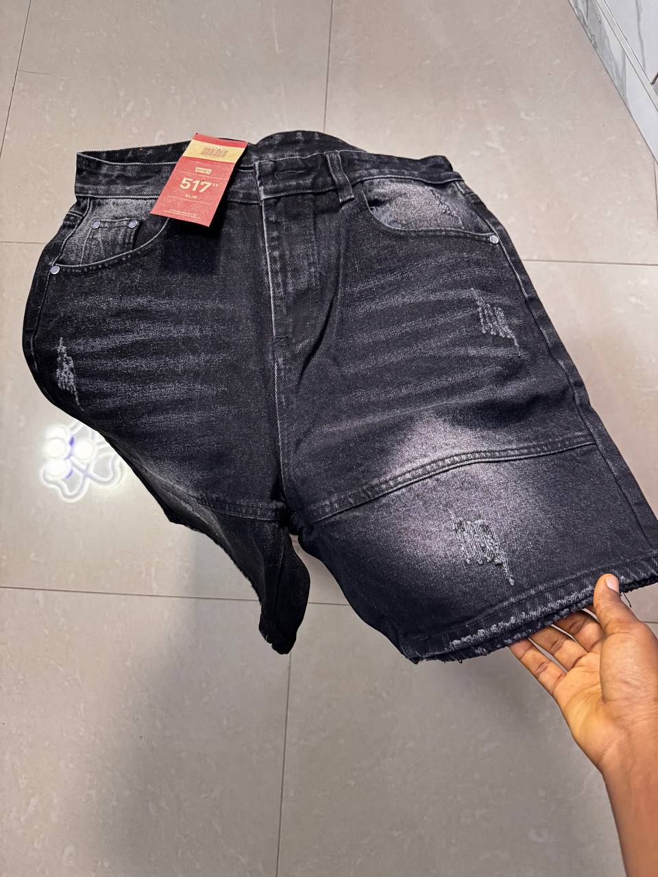 AX & MY Premium Men's Baggy Denim Shorts Bundle