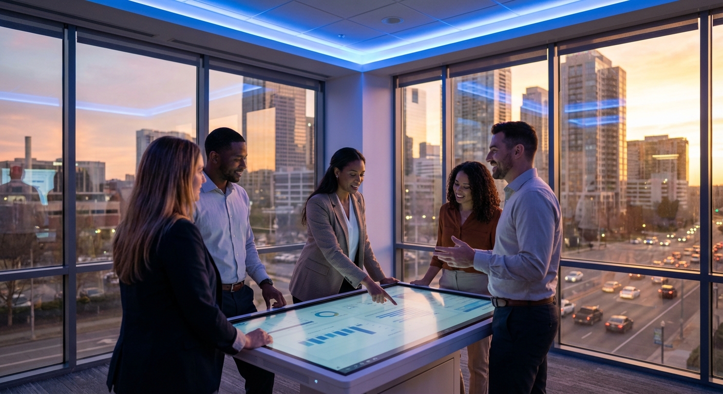 Future of AI assistants showing seamless integration of research and action capabilities