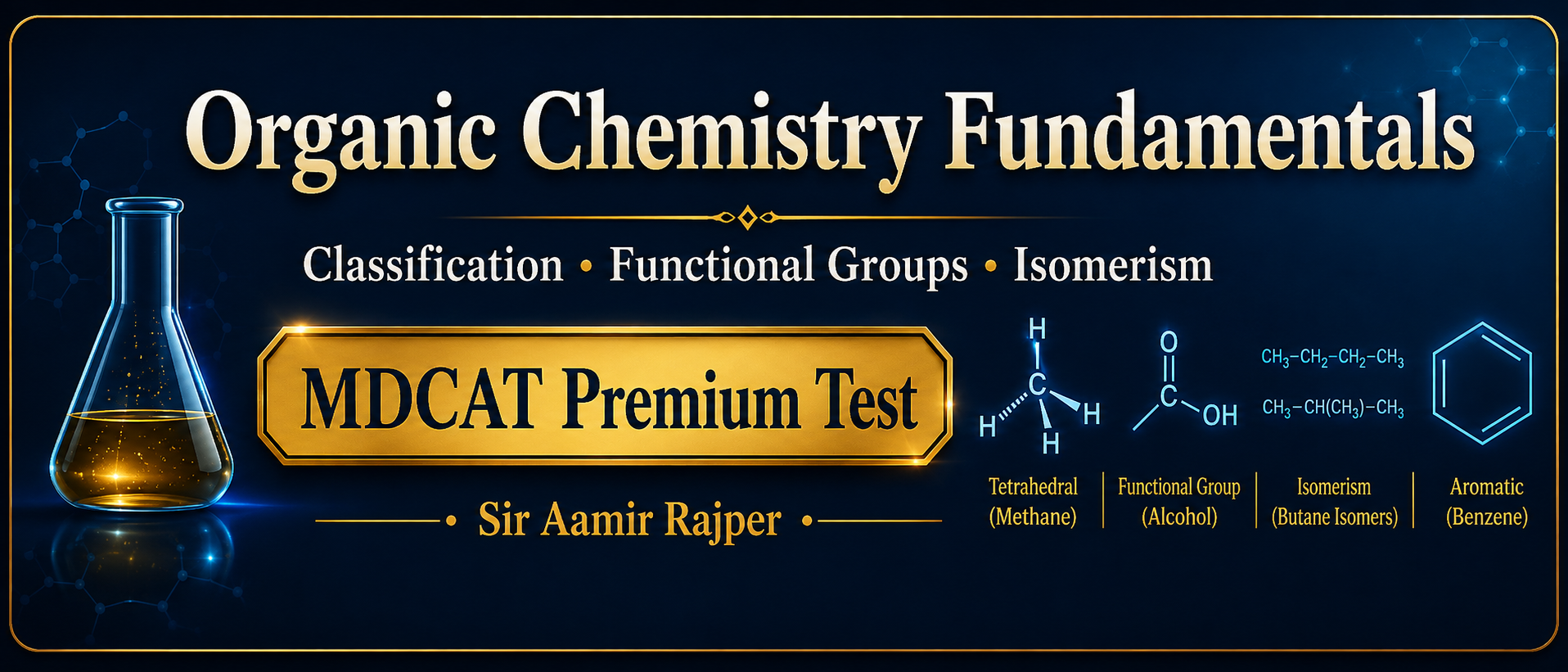 Organic Chemistry Fundamentals: Classification, Functional Groups & Isomerism featured
