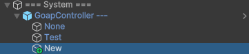 Add a child object to GoapController