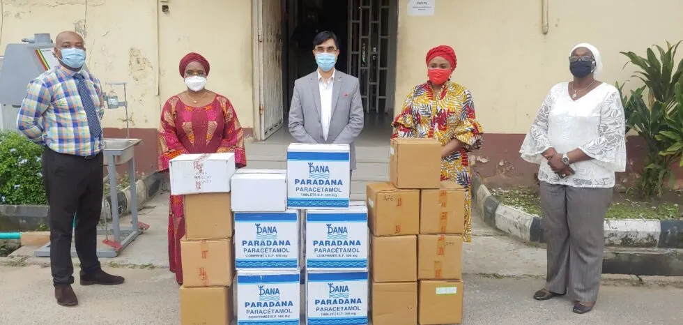 Dana Pharmaceuticals donates essential drugs to Lagos State Government to help in COVID-19 fight