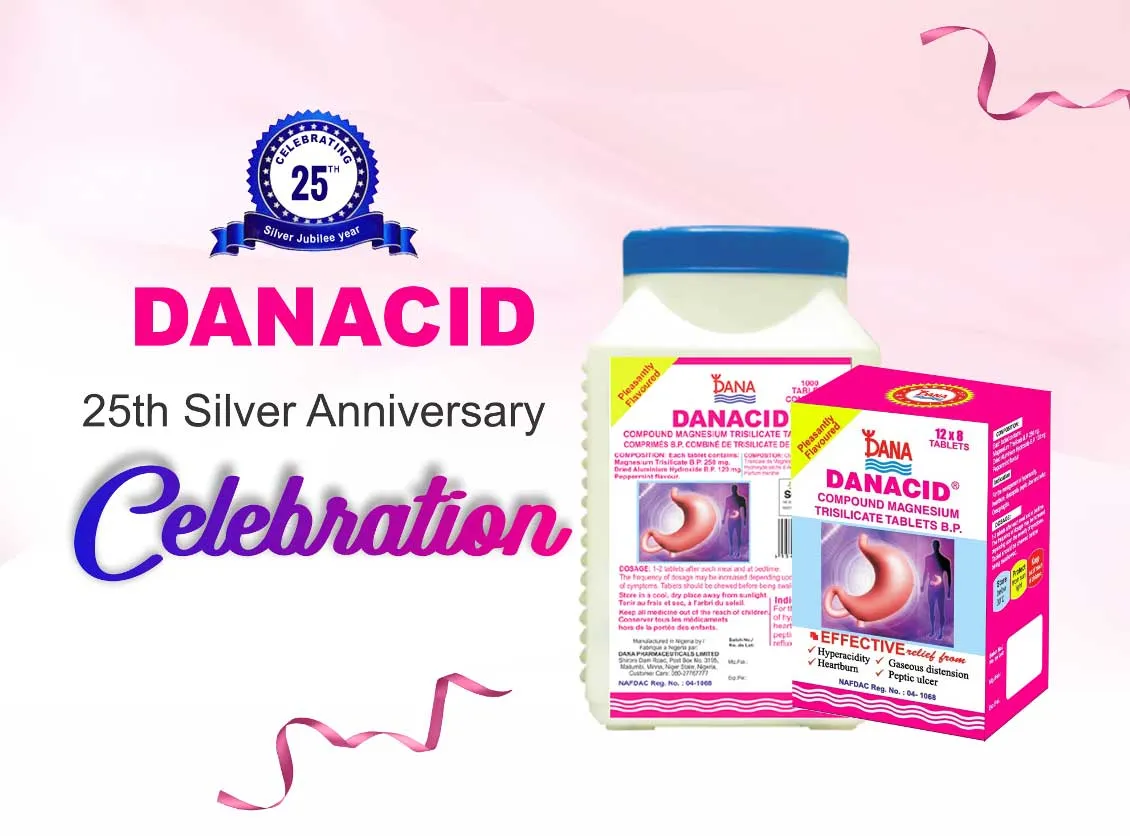 DANACID, Celebrates 25 years in Nigeria