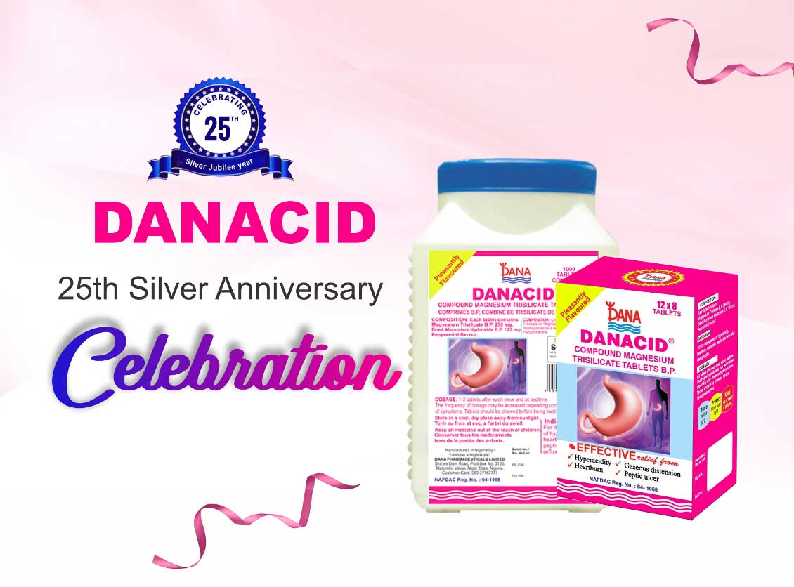 DANACID, Celebrates 25 years in Nigeria