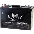 KM12900-40602 Kinetik Marine 12v 90 AH 950 CCA Dual Purpose AGM Marine Battery