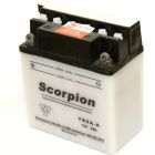 YB9A-A Scorpion 12v 130 CCA Power Sport Wet Battery with Acid Pack