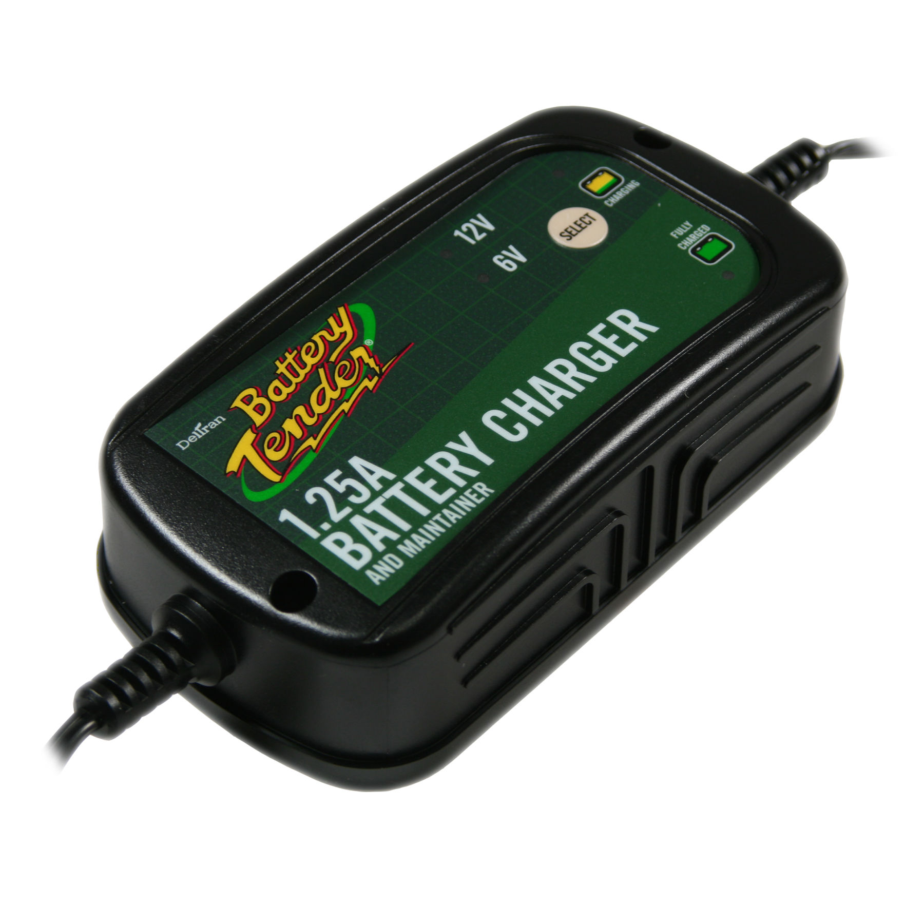 Battery Tender 022-0211-DL-WH | Battery Tender Plus 6V 12v 1.25 Amp High Efficiency Smart Charger by Deltran