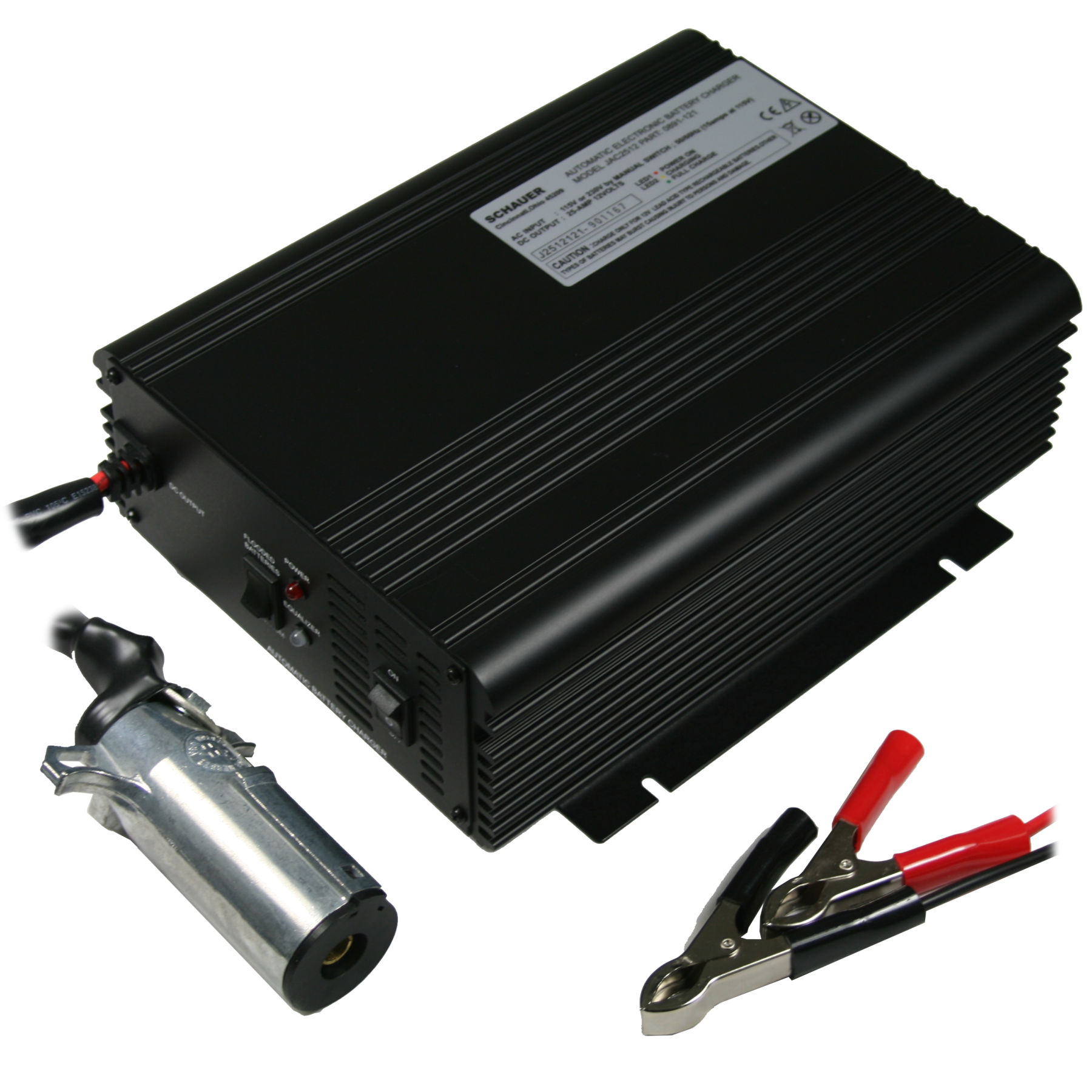 Jac2512-Pc (0891-121Pc) | Schauer 12V 25-Amp Piper Aircraft Power Supply  Charger