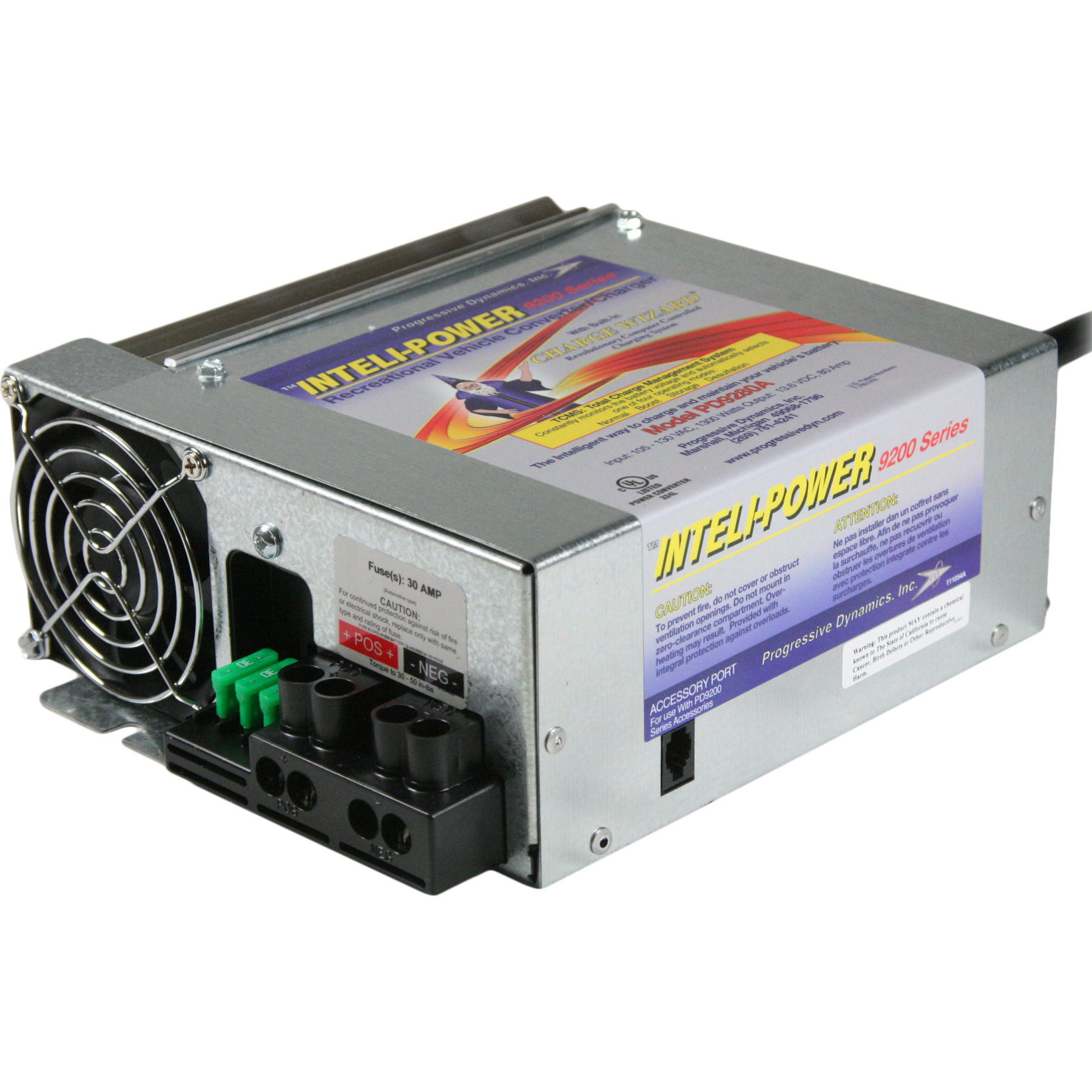 Progressive Dynamics 12v 80 Amp 9200 Series Inteli-Power Converter