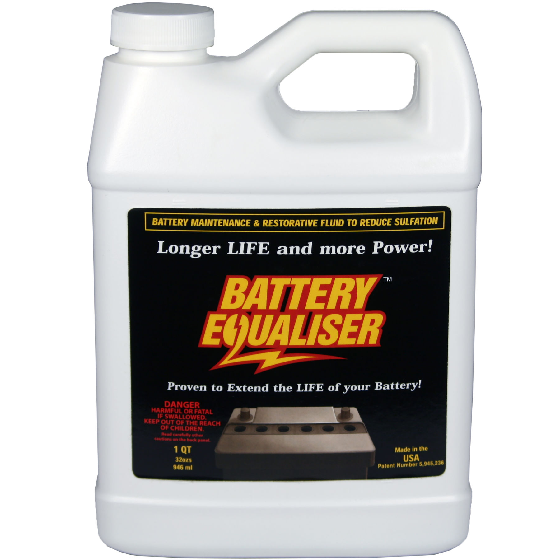 Battery Equaliser 32 Ounce Bottle BE32oz