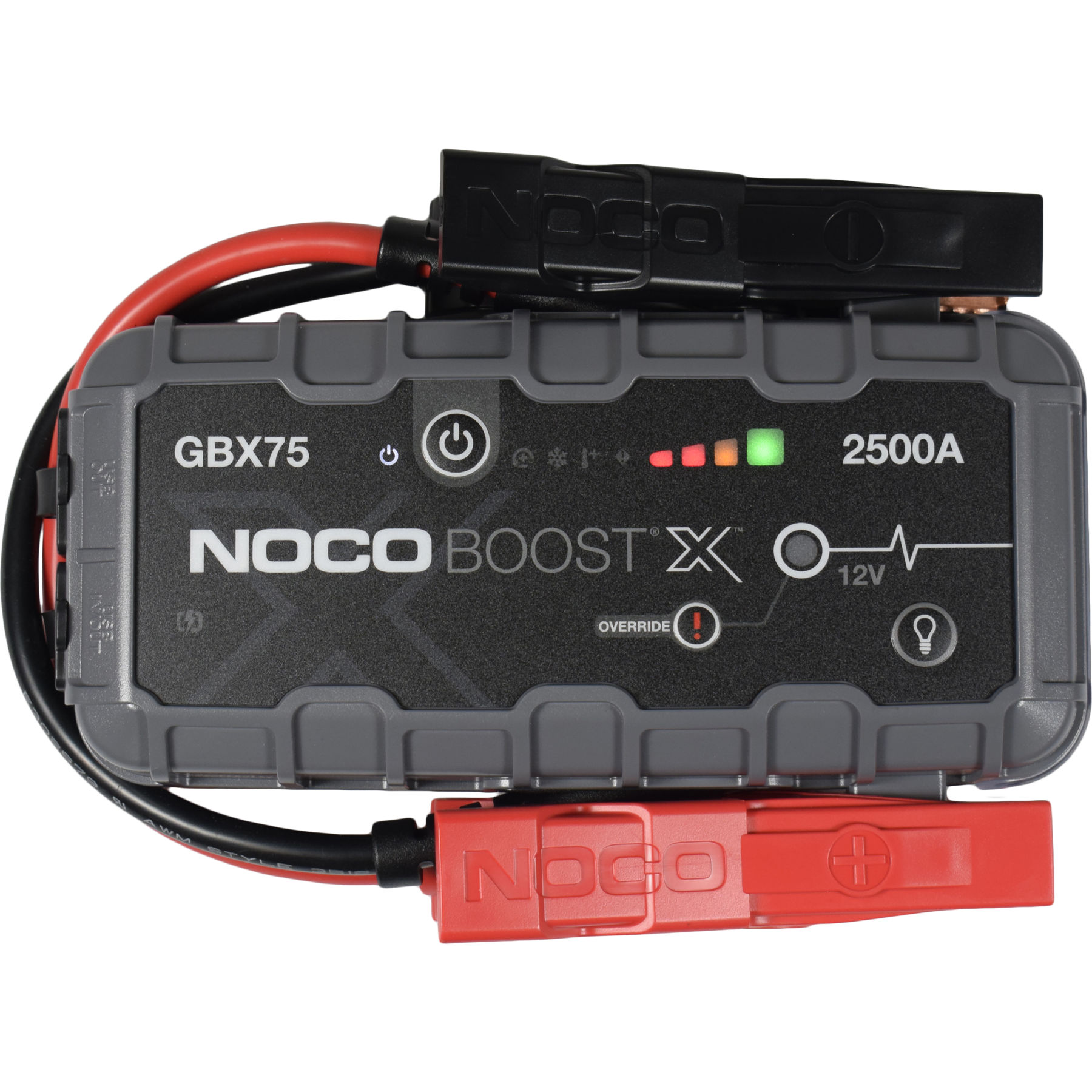 NOCO Boost X GBX75 2500A 12V UltraSafe Portable Lithium Jump Starter, Car  Battery Booster Pack, USB-C Powerbank Charger, and Jumper Cables for up to