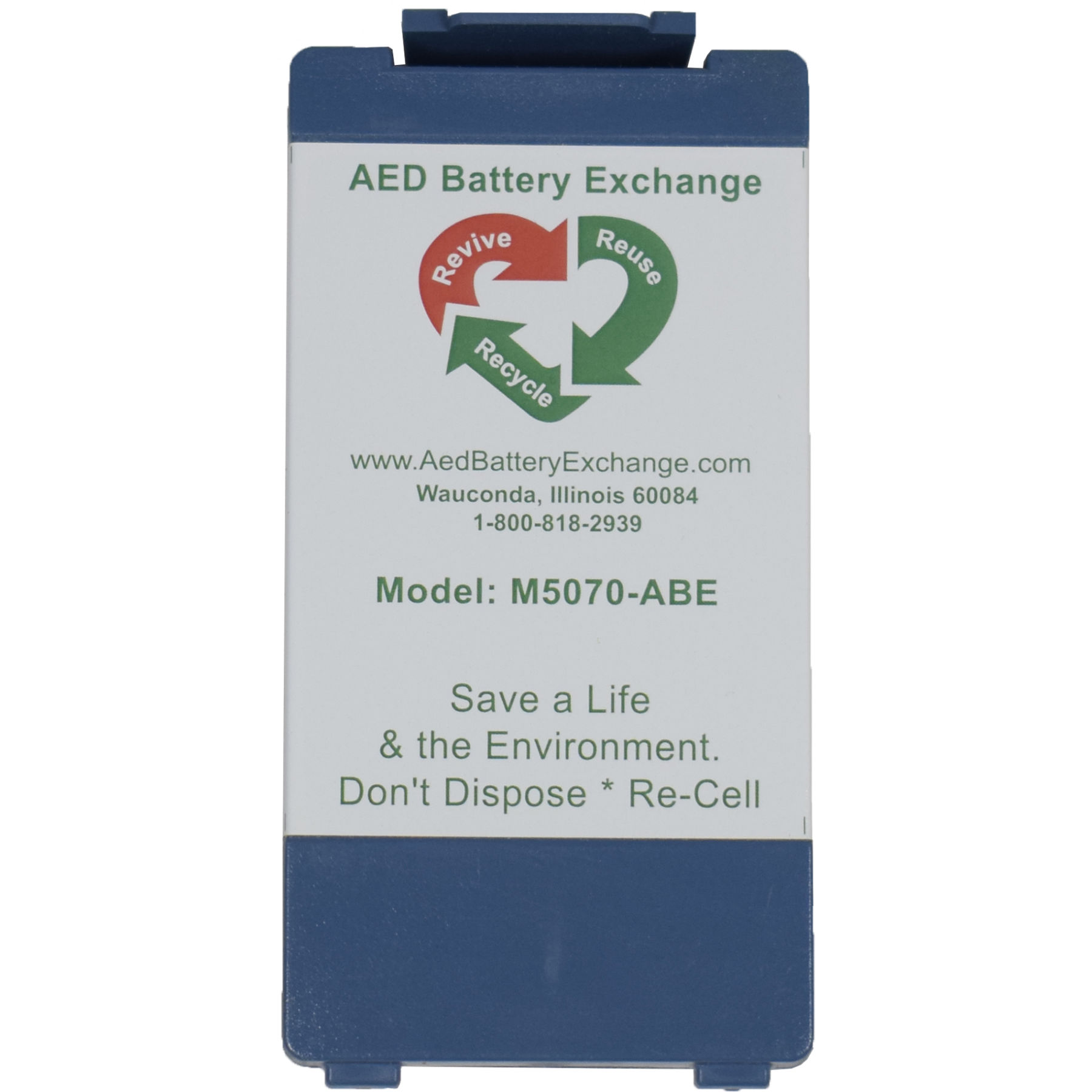 Phillips M5070A AED Replacement Battery by AED Battery Exchange