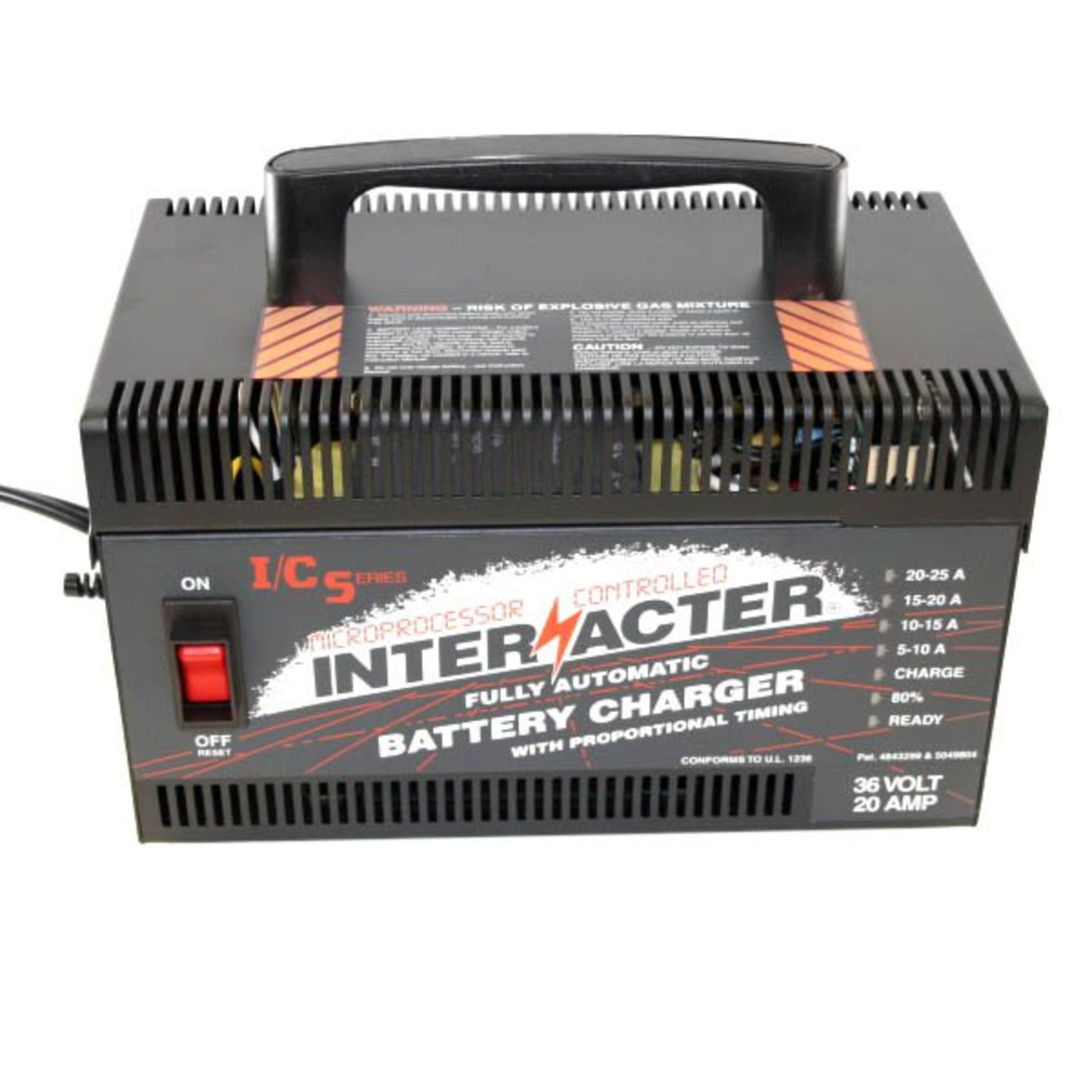 Interacter 36v 20 Amp Industrial Commercial Series Charger ICS3620