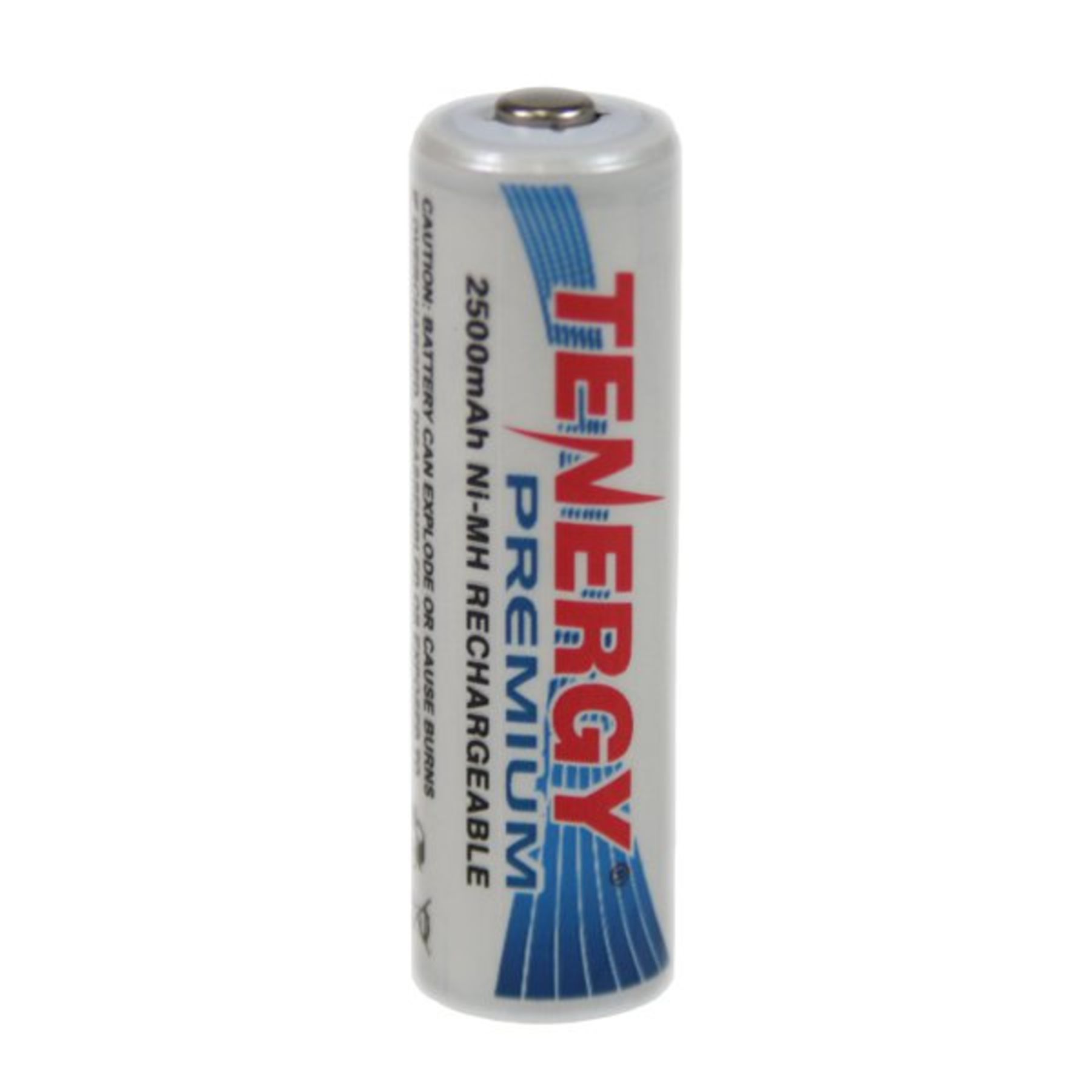 Tenergy Premium AA Cell 2500 mAh NiMH Rechargeable Battery - AA-10320