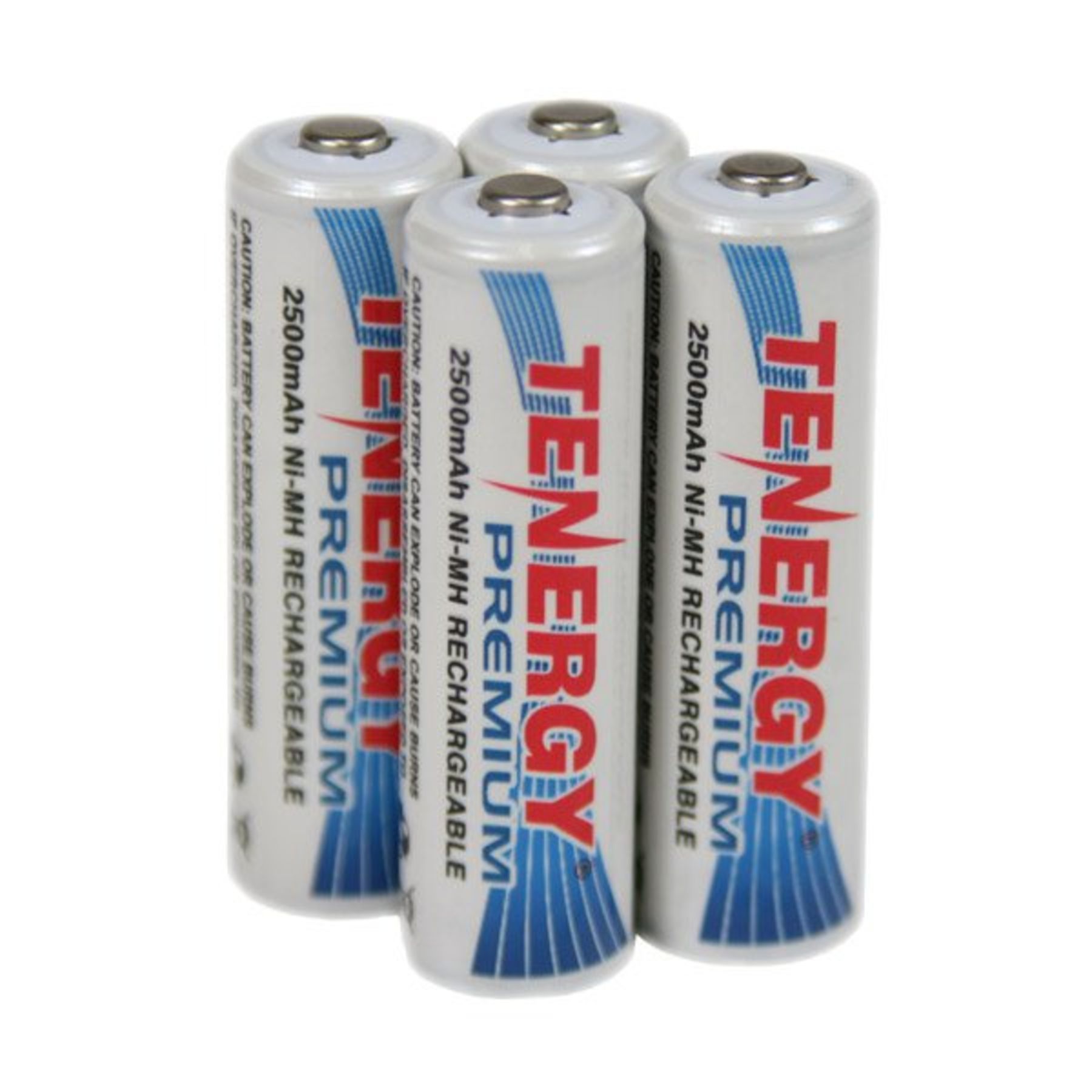 AA High Capacity NiMH Rechargeable Batteries, 4 Pack