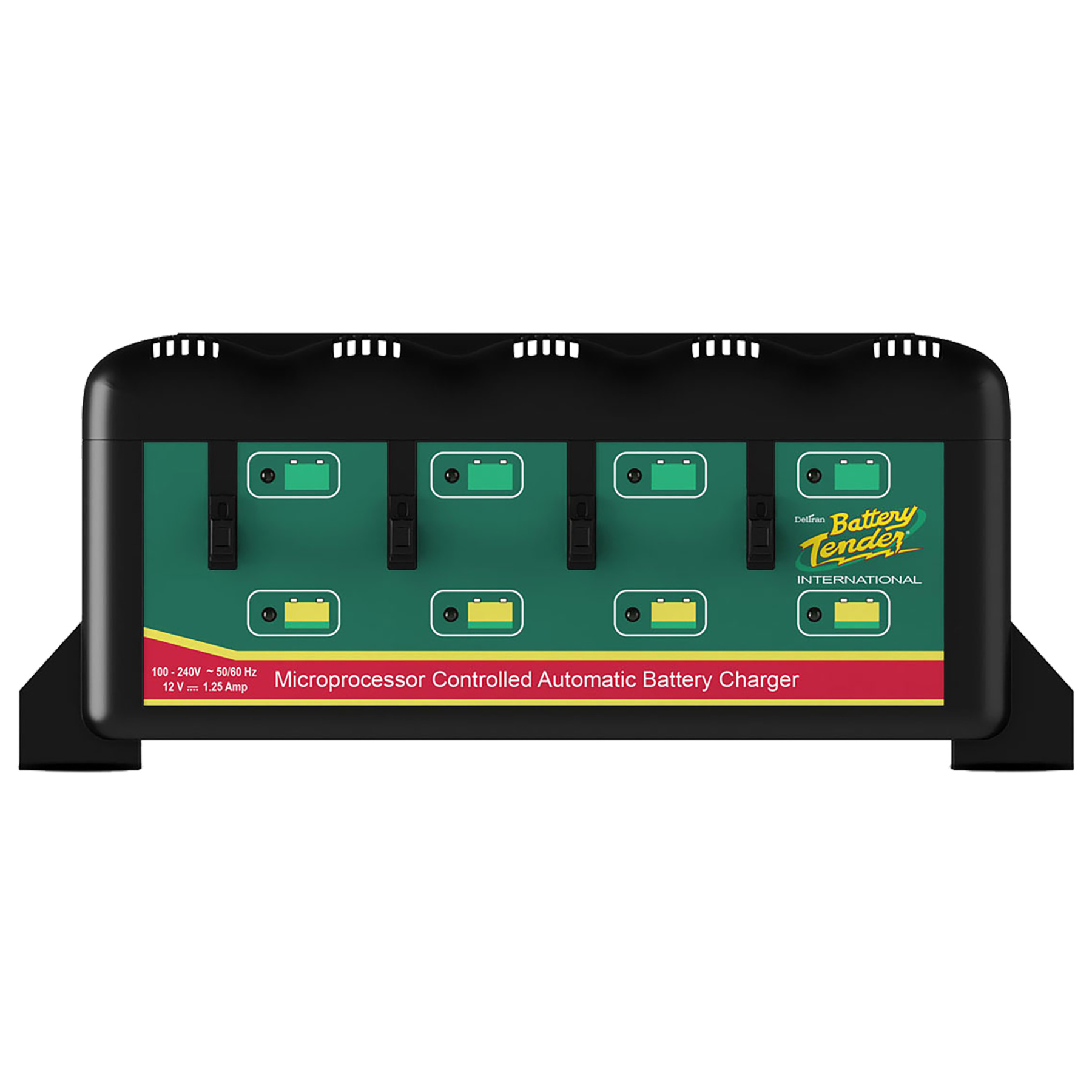 0220148DLWH Battery Tender 12v 1.25 Amp 4 Bank Battery Charger and