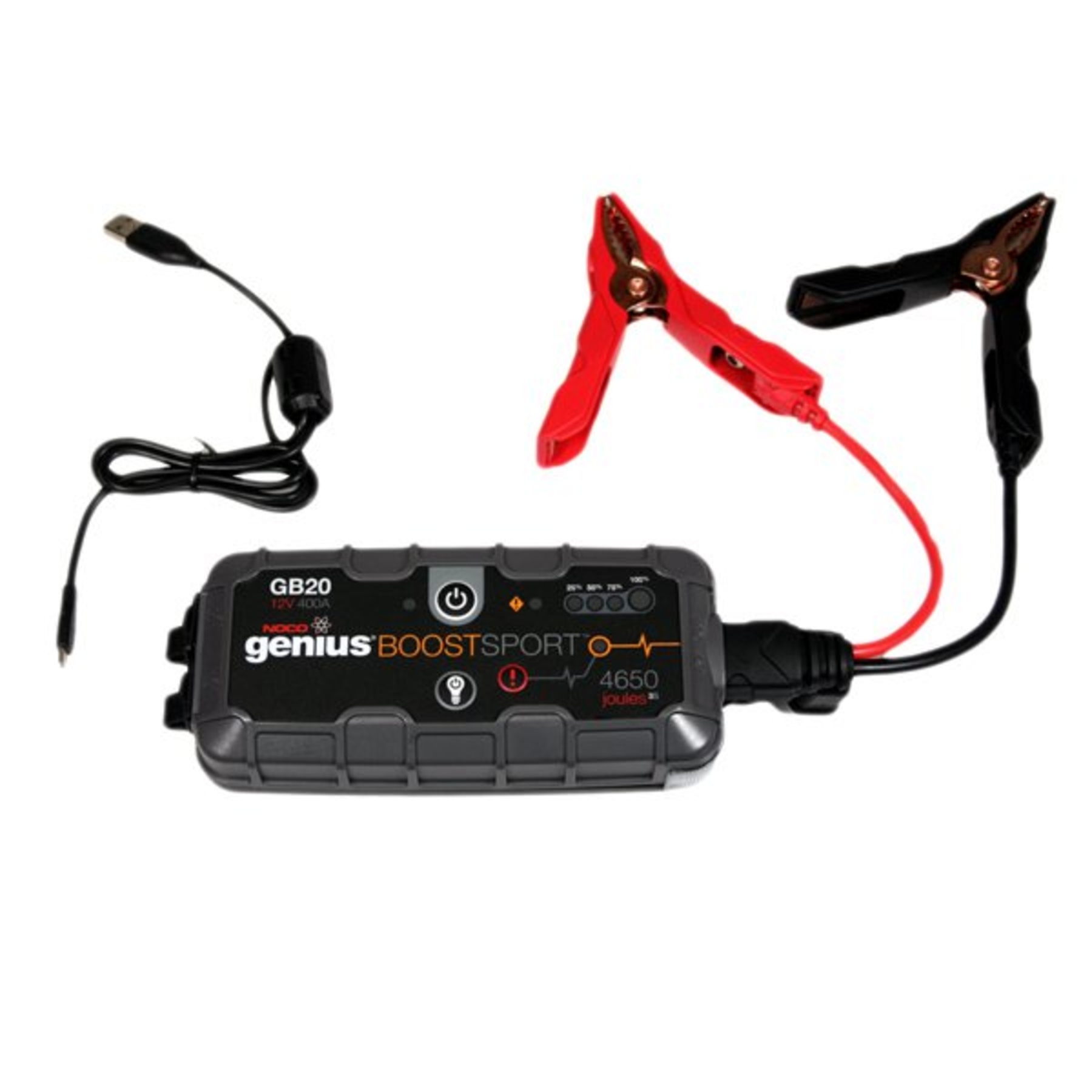 GB20 NOCO Boost Sport 400A 12V Ultrasafe Lithium Jump Starter