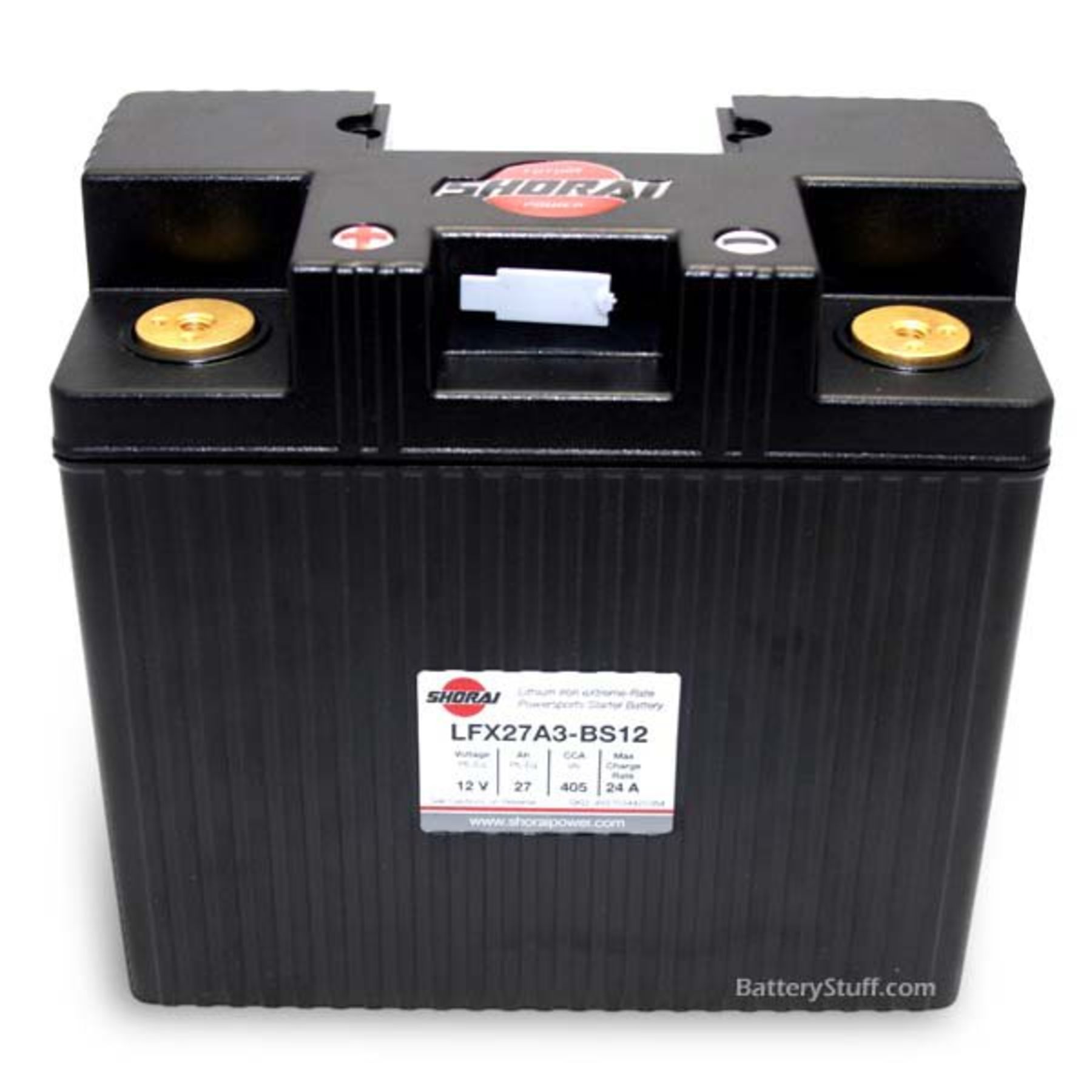 LiFePO4 Battery 27ah 12v Lithium Motorcycle / ATV Batteries LFX27A3BS12