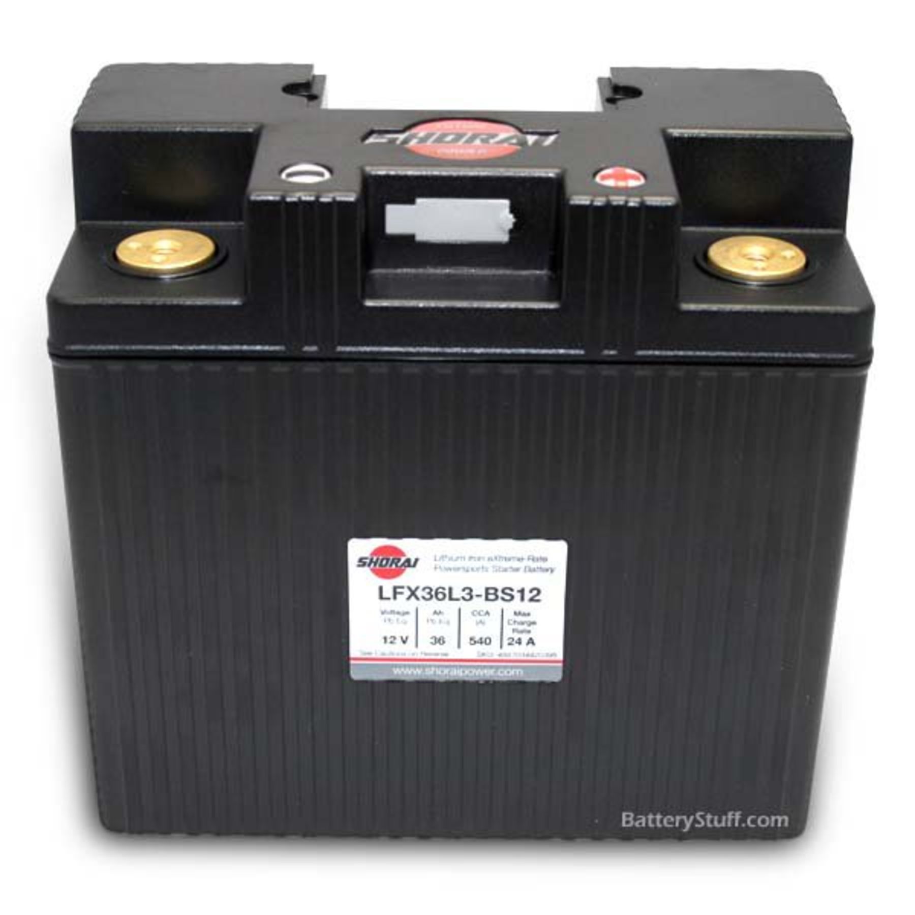 LiFePO4 Battery | 36ah 12v Lithium Motorcycle / ATV Batteries LFX36L3-BS12
