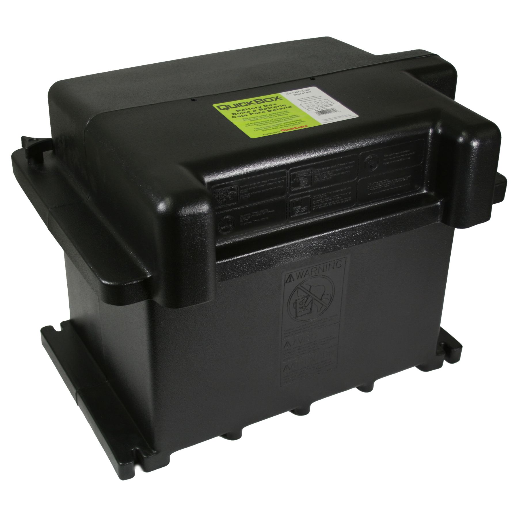 120175001 Quick Cable Dual 6 Volt/GC2 Battery Box