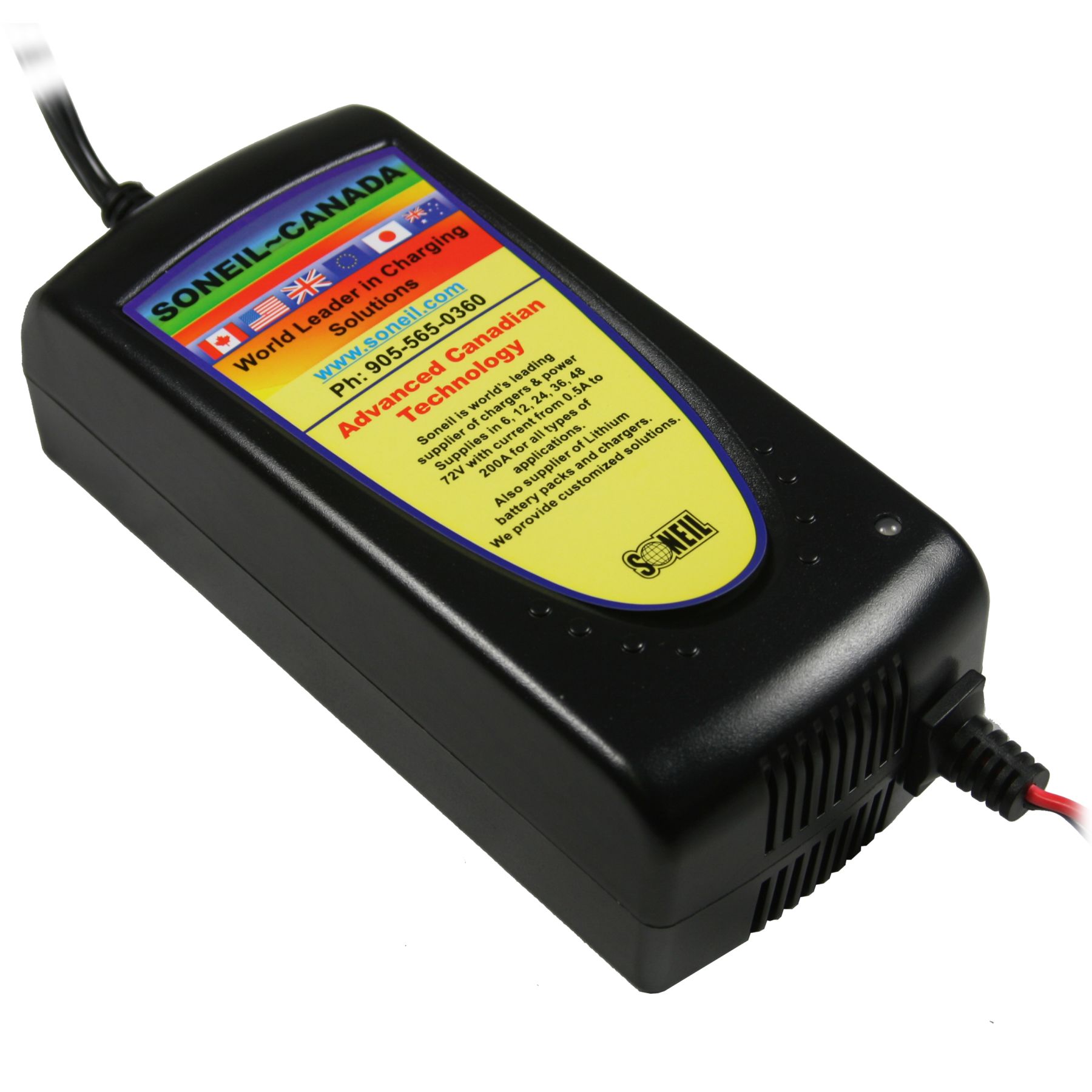 1220SR20CC Soneil 12v 10 Amp Smart Battery Charger