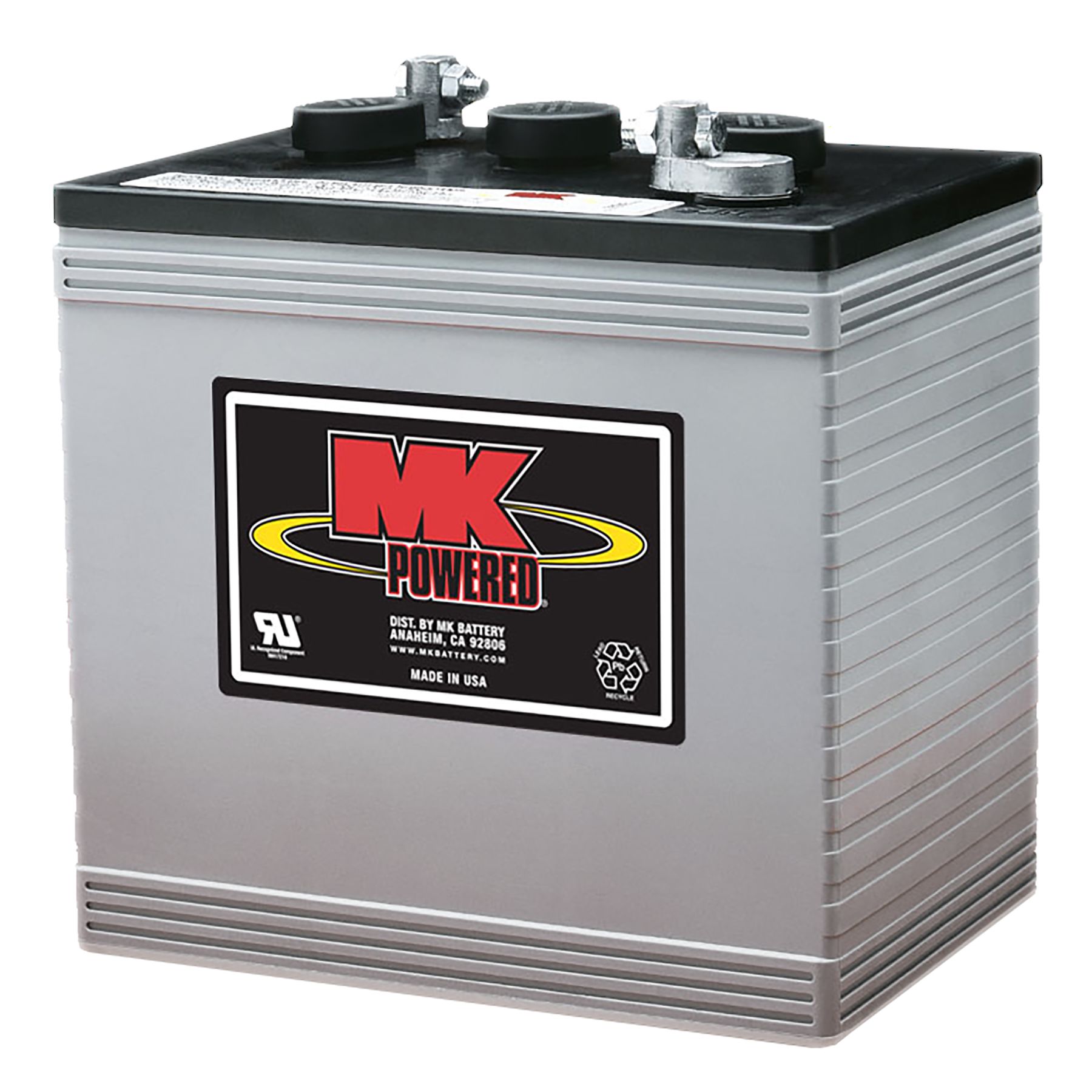 Mk Battery 6 Volt 190 Ah Deep Cycle Sealed Agm Battery
