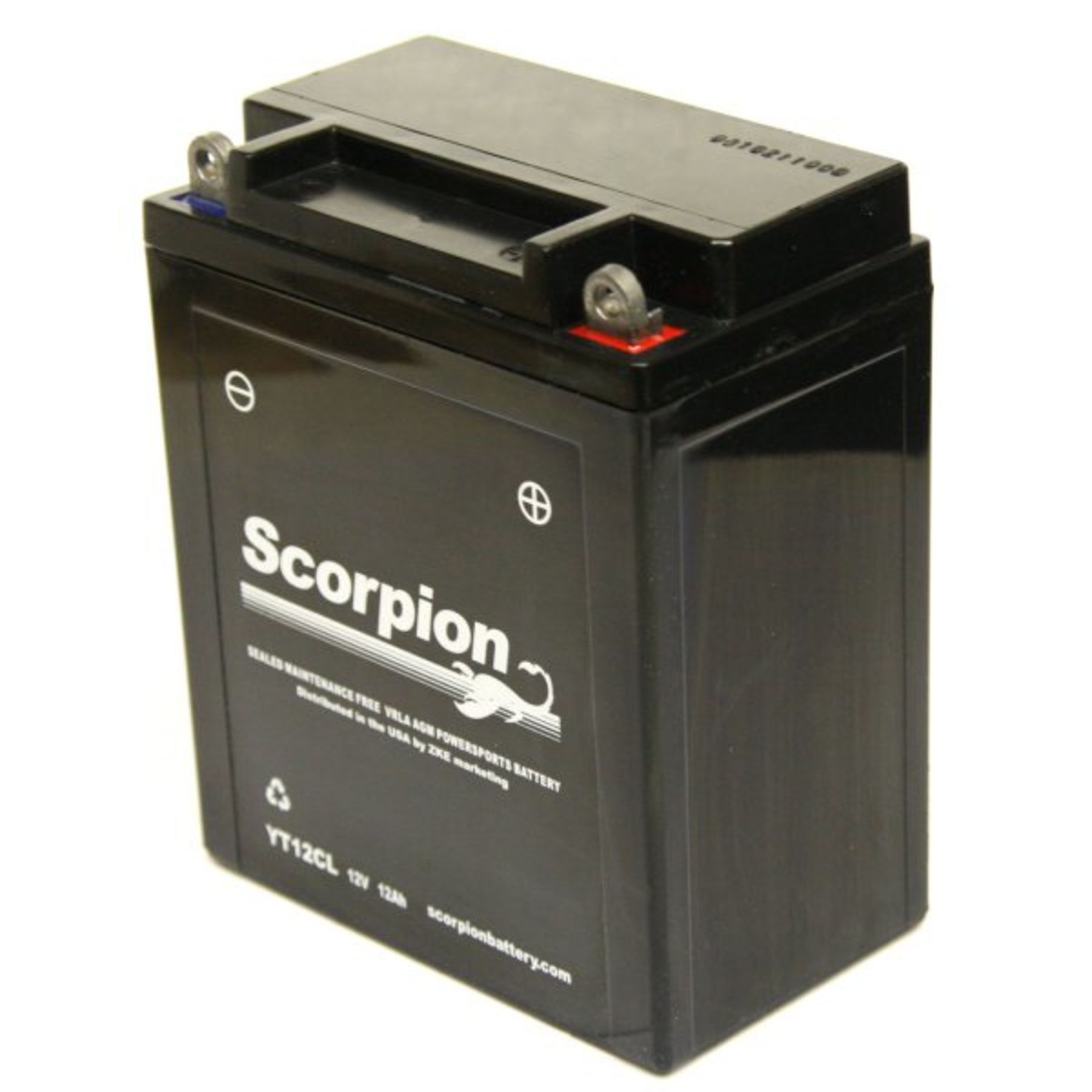 YT12CL Battery | Scorpion 12 Volt Motorcycle Batteries