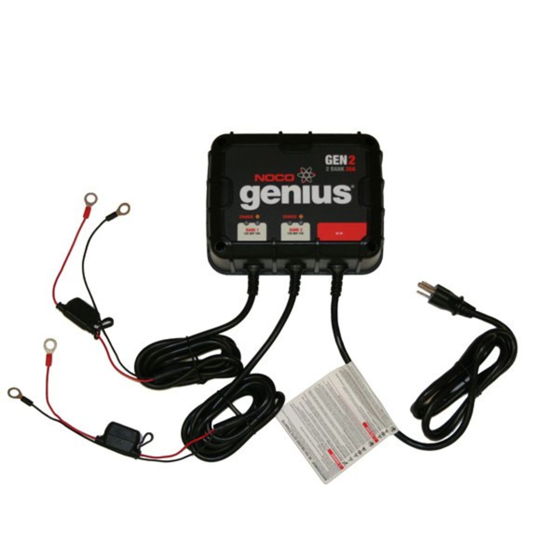 Genius 12/24V 10A x 2 Bank Charger