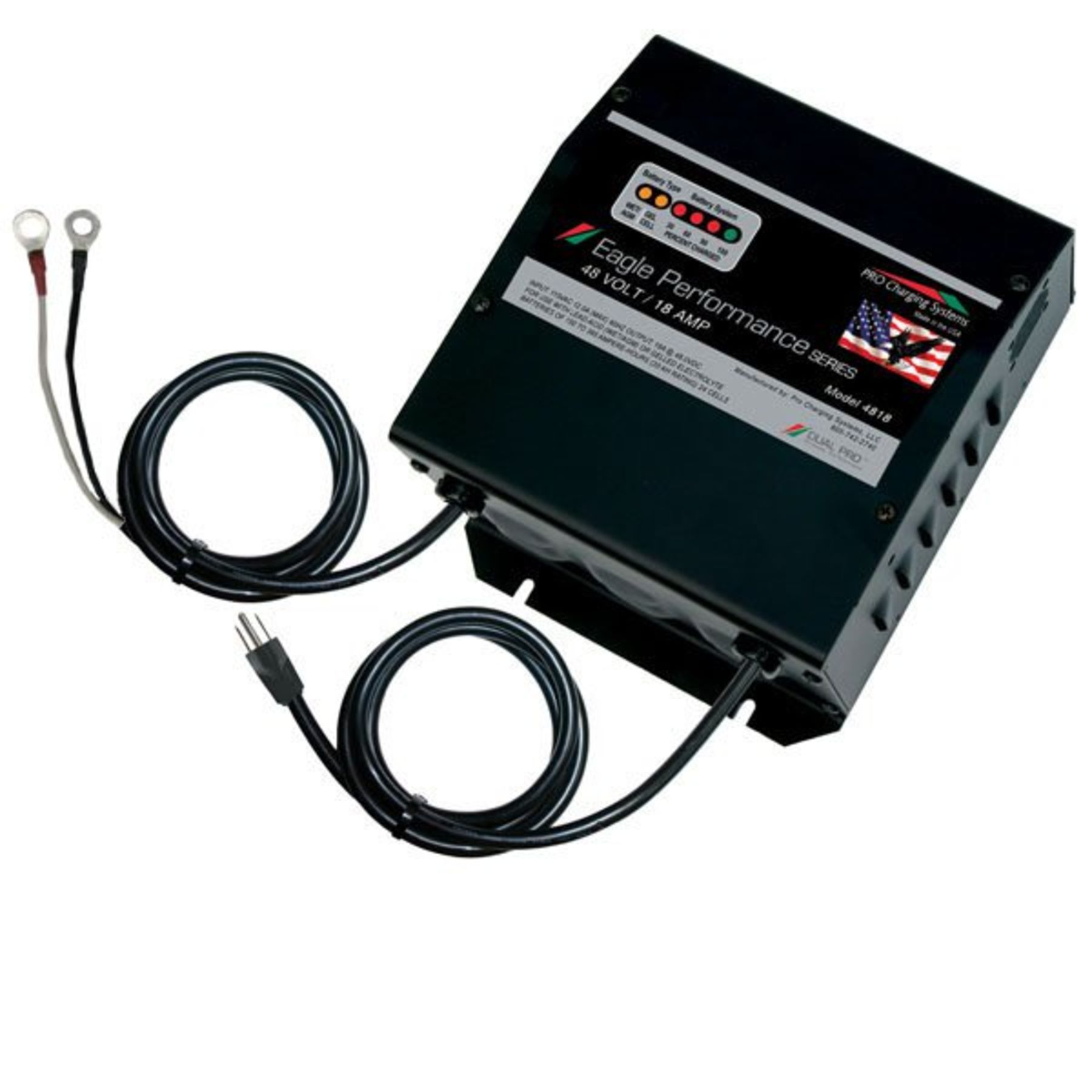 I4818-OB | Eagle Charger 48v 18 Amp Smart Charger