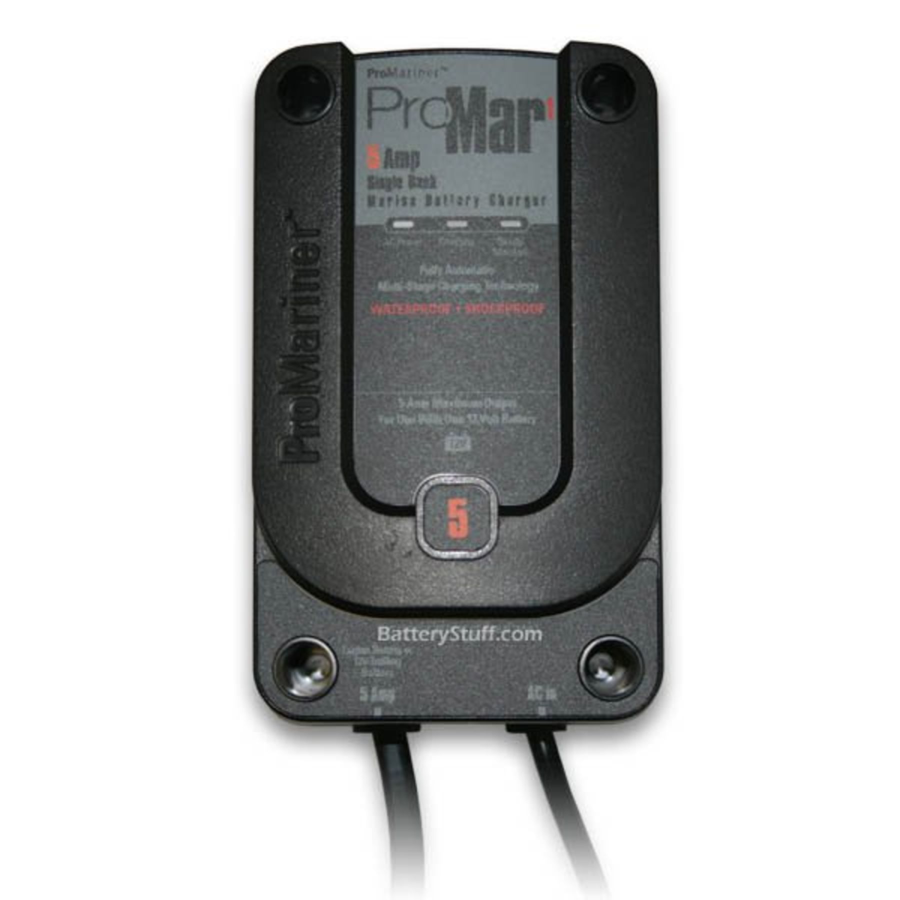 ProMariner 31405 ProMar1 12v 5 Amp OnBoard Marine Charger