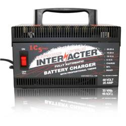 Interacter 48v 20 Amp Industrial Commercial Series Charger ICS4820
