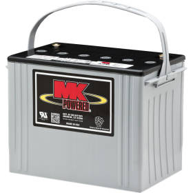 MK Battery 12v 79 AH Deep Cycle Sealed AGM Marine and RV Battery w/ Insert Terminals