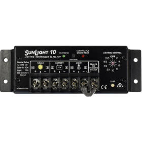 Morningstar SunLight-10 12v 10 Amp Solar Charge Controller with Automatic Lighting Control