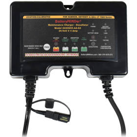 BatteryMINDer 24V 4 AMP HAWKER-ODYSSEY & GILL LT 7000 SERIES Aviation Charger Maintainer Desulfator