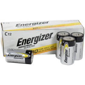 Energizer C Industrial Alkaline Battery 12-Pack