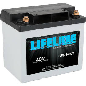 Lifeline GPL-1400T | 12v 550 CCA Starting Marine and RV Battery