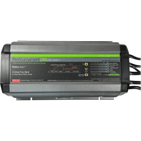 ProMariner 53244: ProTournament240 Elite Series3 24 Amp 4-Bank Waterproof Marine Charger