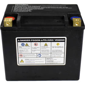 Scorpion YTX16BH Harley Davidson HVT-5 Motorcycle Battery - 12v 325 CCA Sealed AGM