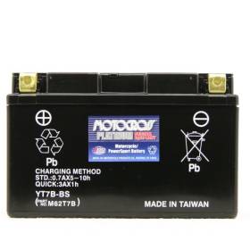  TAIWAN YUASA YTX9-BS Sealed Motorcycle Battery : Automotive