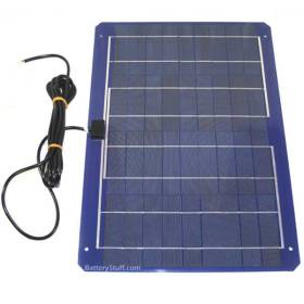Power Up 12v 30 Watt Lightweight Unbreakable Solar Panel BSP3012LSS