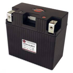 LFX21L6-BS12 Shorai 12v 21 AH PBEq LiFePO4 Power Sports Battery [- +]