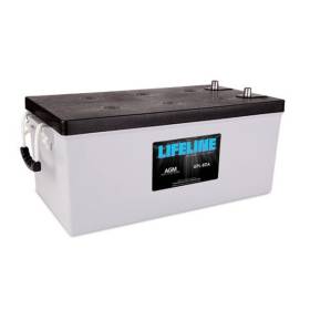 Lifeline GPL-8DA | 12v 255 AH Deep Cycle Sealed AGM Marine and RV Battery