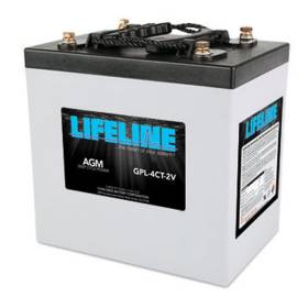 Lifeline 2v 660 AH Deep Cycle Sealed AGM Battery - GPL-4CT-2V