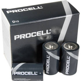 Duracell Procell D Professional Alkaline Battery 12 Pack - PC1300