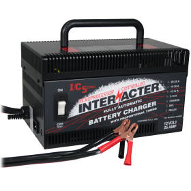 Interacter 12v 25 Amp Industrial Commercial Series Charger ICS1230