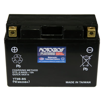 DOHON LFP9B-4 12V 280CCA Lithium Motorcycle Battery LiFePO4 Replaces YT9B-4