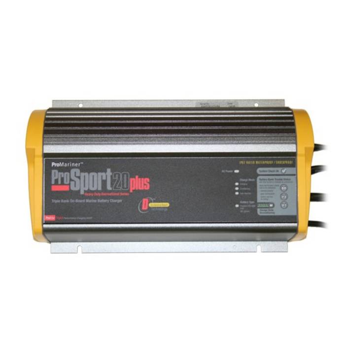 43021 ProMariner ProSport 20 Plus 12v 24v 20 Amp 3Bank Marine