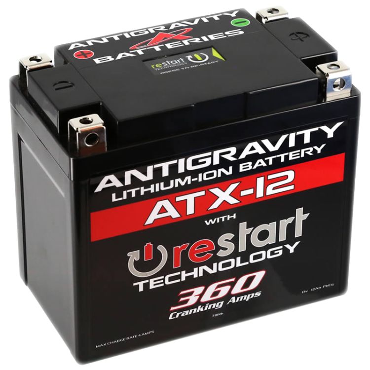 AG-ATX12-RS | ATX-12 Antigravity 12v 360 CA RE-START Lithium-Ion Battery